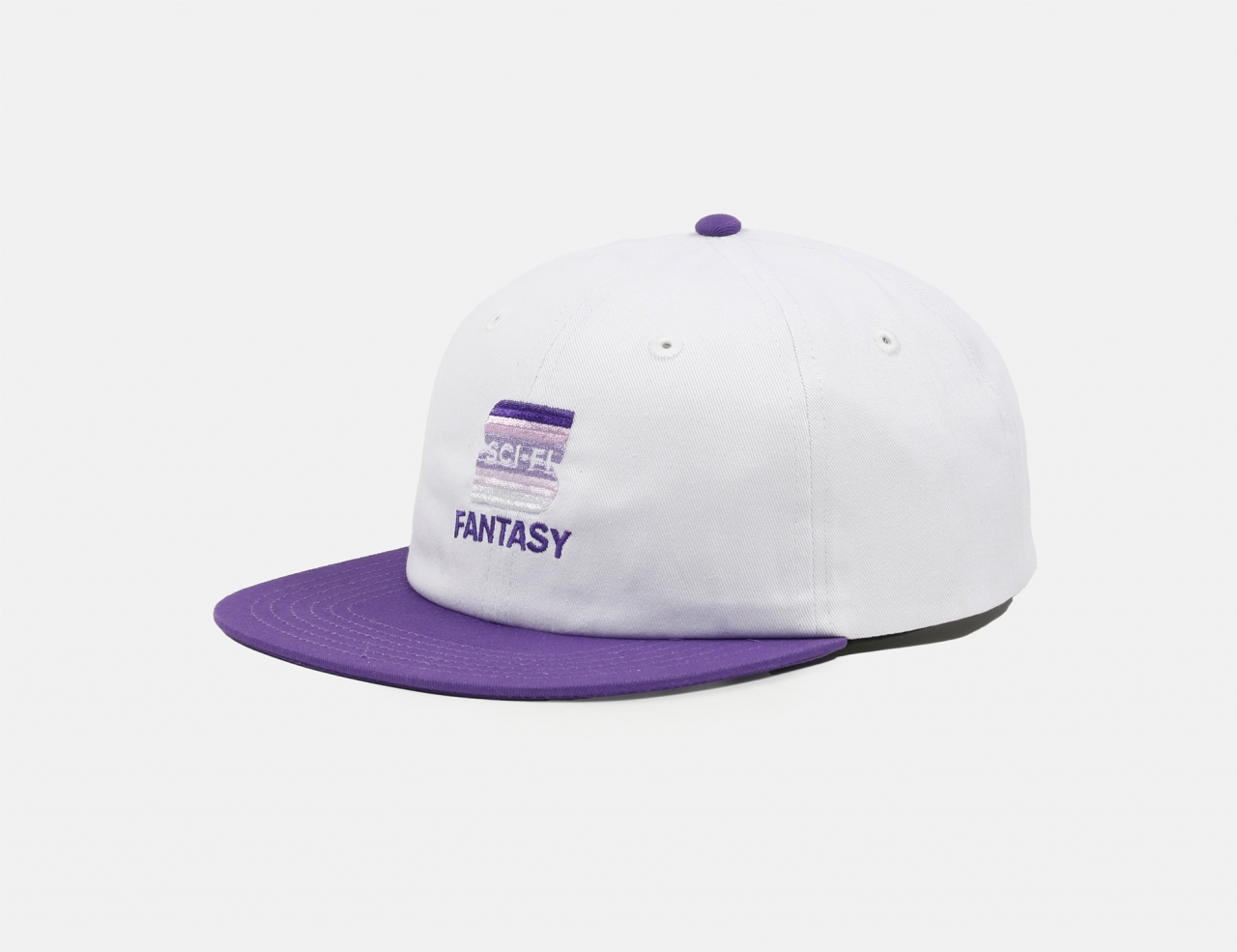 Sci-Fi Fantasy S Cap - White / Purple