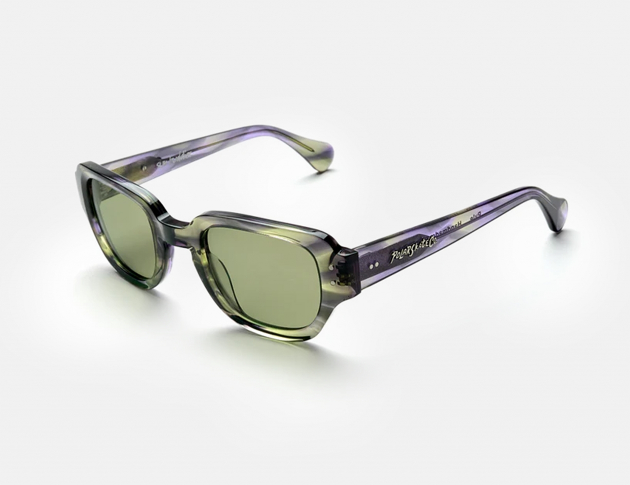 Polar Skate Co. x Sunbuddies Pyle Sonnenbrille - Violet Green