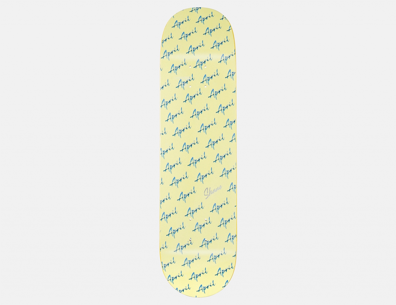 April Skateboards Shane Script Logo 8.125&quot; Deck