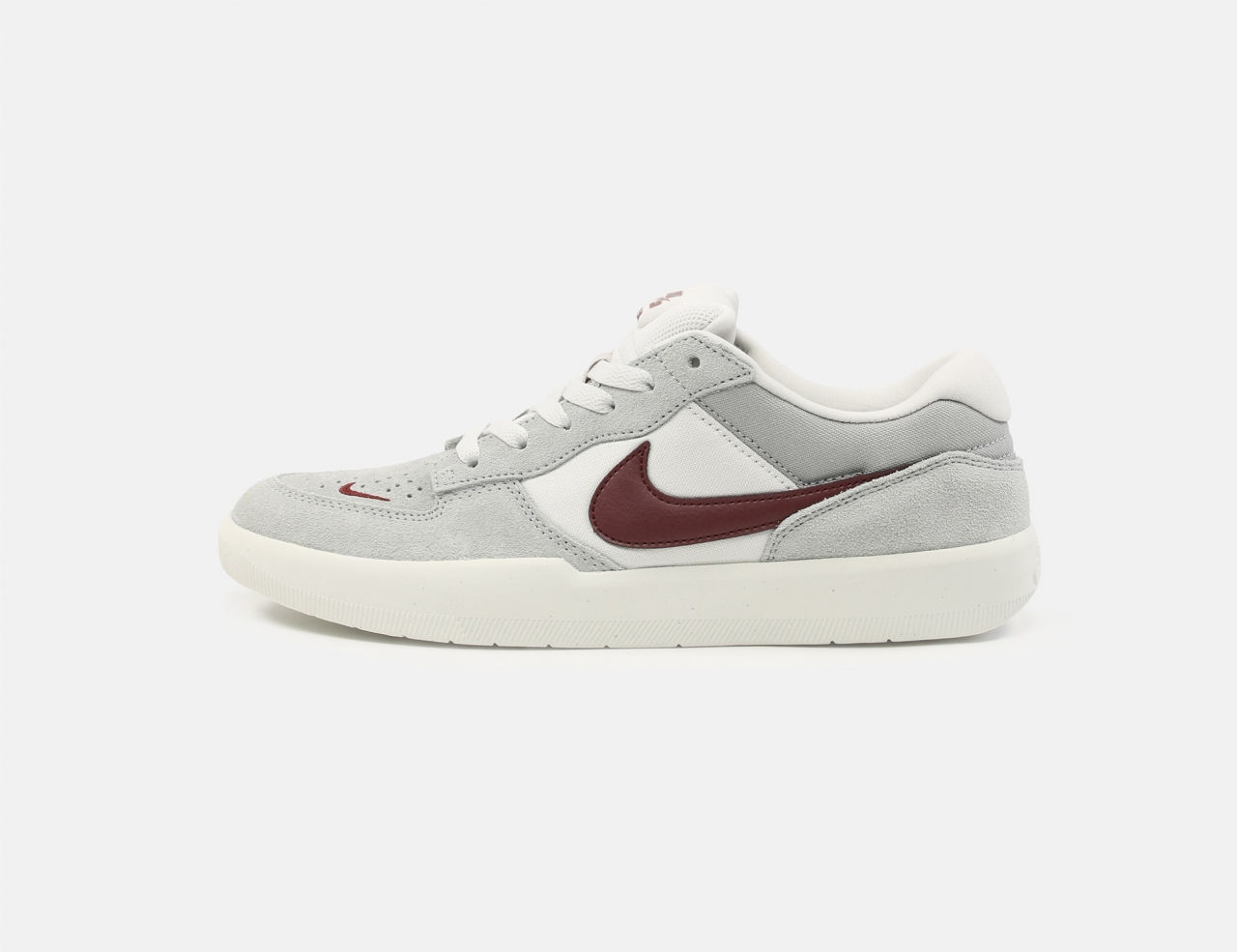 Nike SB Force 58 Sneaker - Platinium Tint / Dark Team Red