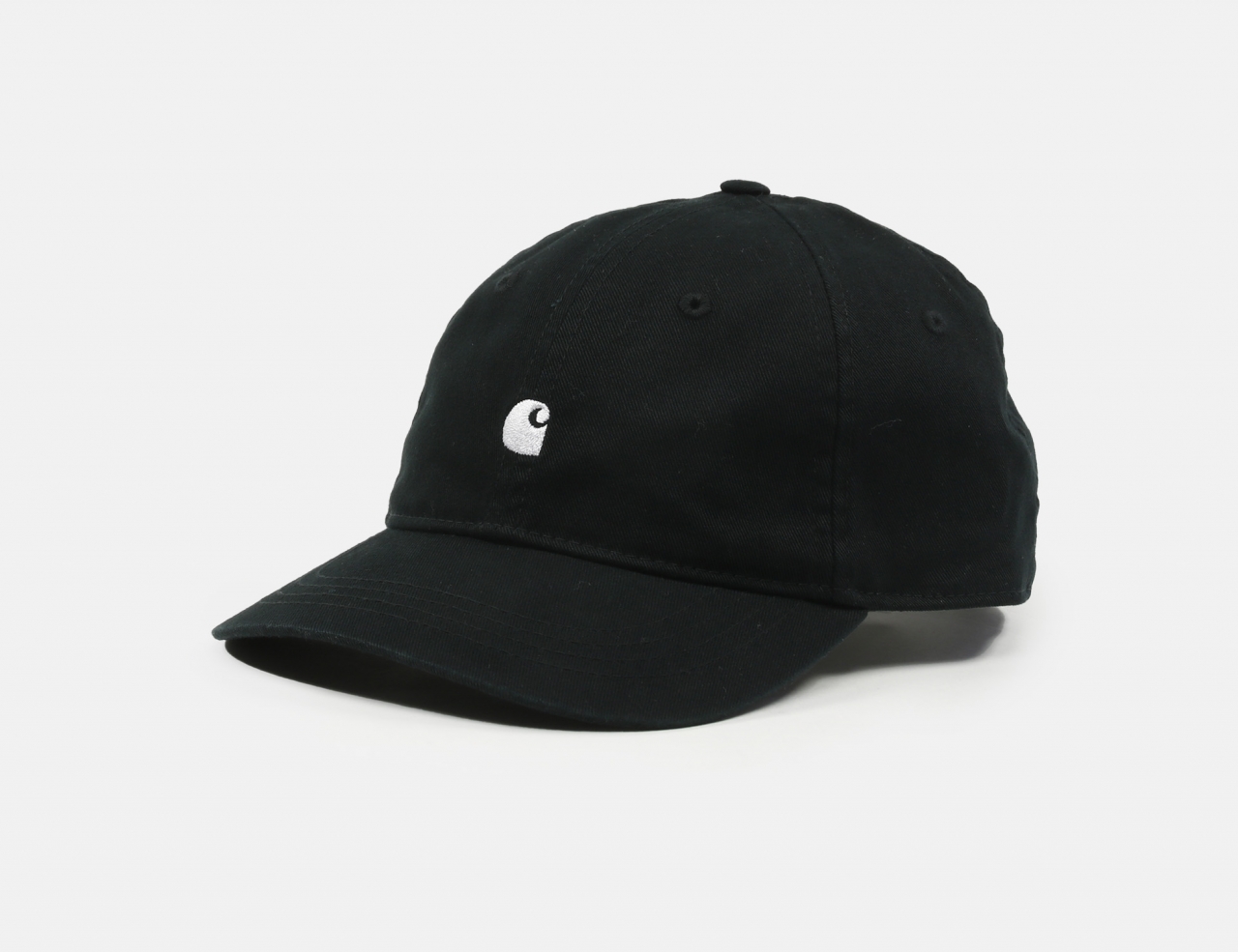 Carhartt WIP Madison Logo Cap - Black / White