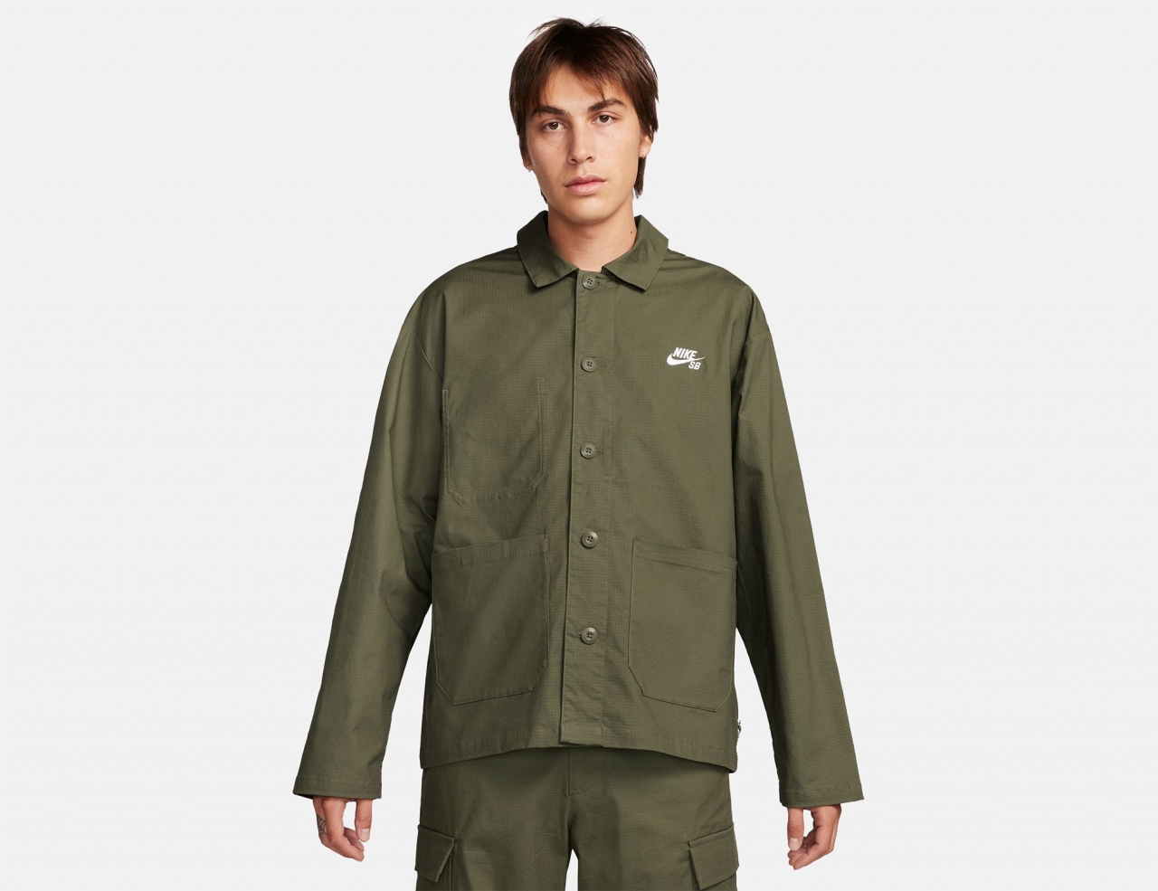 Nike SB Agnostic Olympic Chore Jacket - Medium Olive