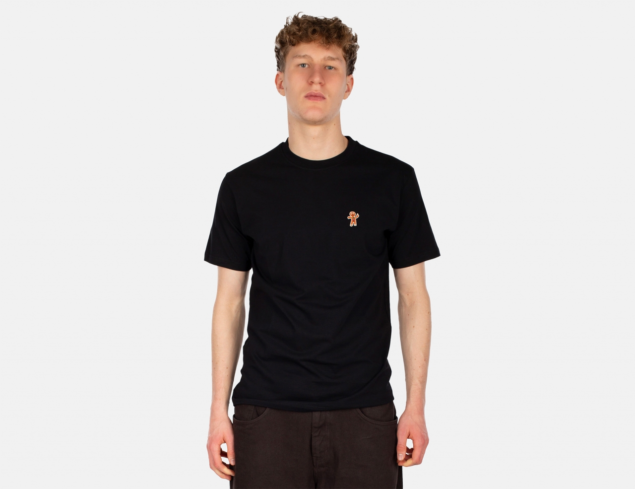 Iriedaily Cookieman Emblem T-Shirt - Black