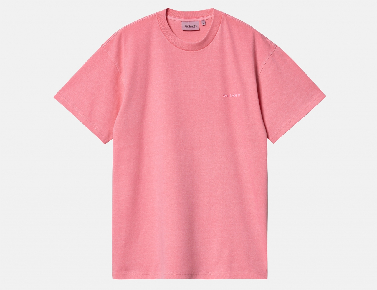 Carhartt WIP S/S Duster Script T-Shirt - Charm Pink