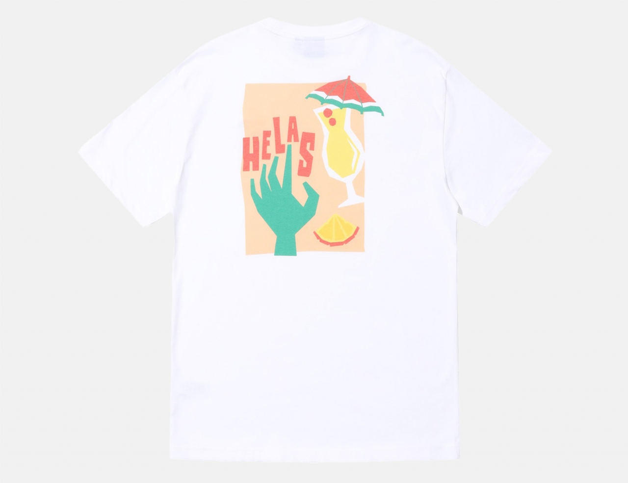 Helas Caps Cocktail T-Shirt - White