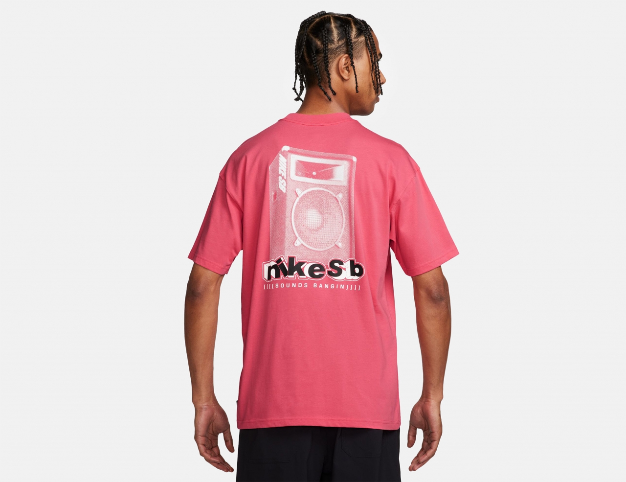 Nike SB M90 Sounds Bangin T-Shirt - Pink