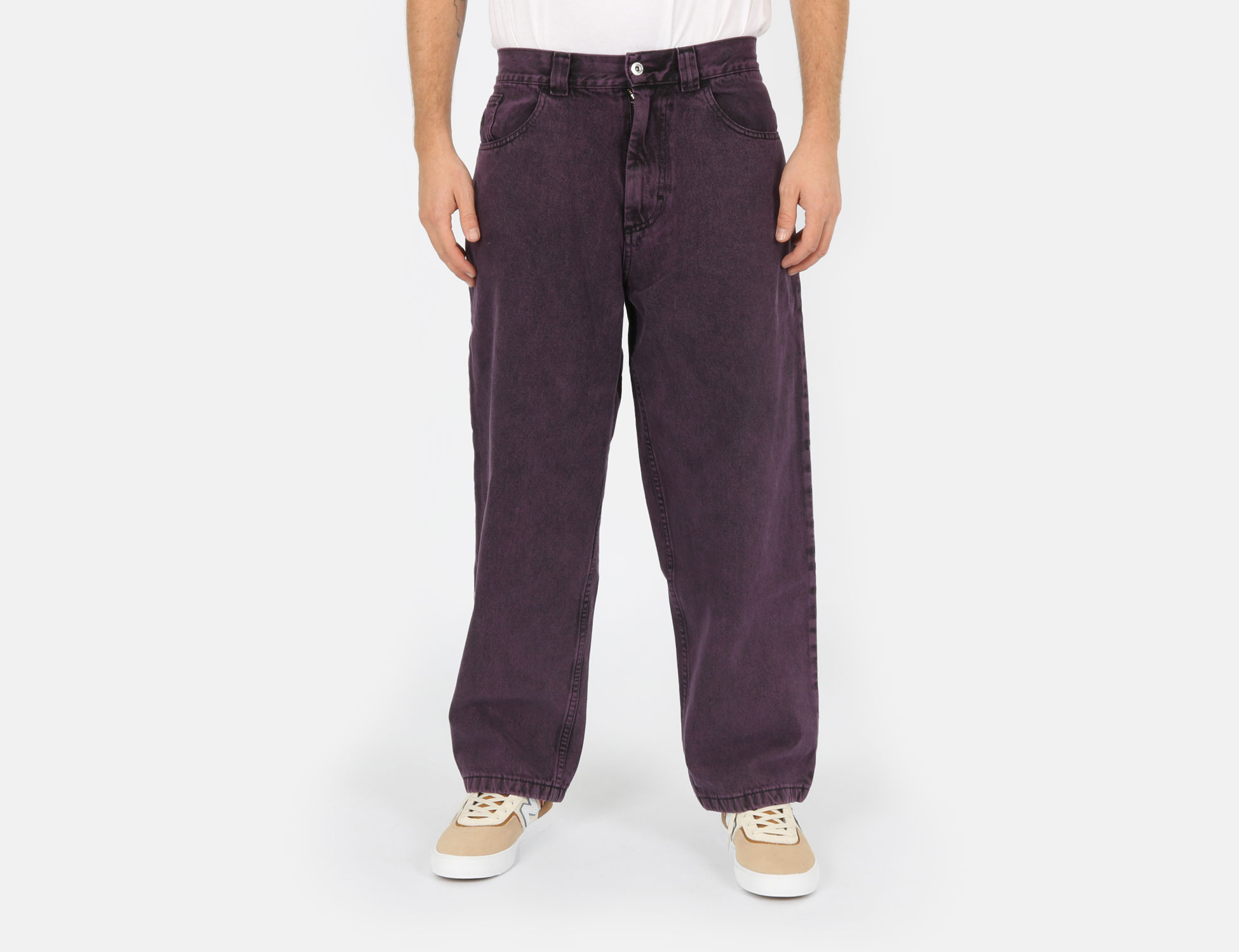 9,675円polar big boy jeans purple black S