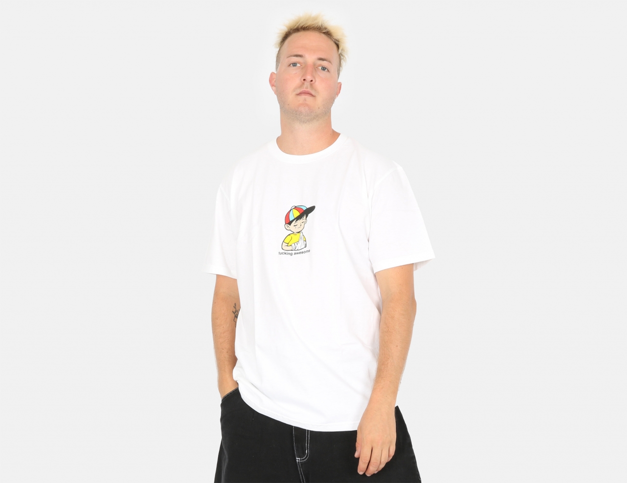 Fucking Awesome Wanto Kid T-Shirt - White