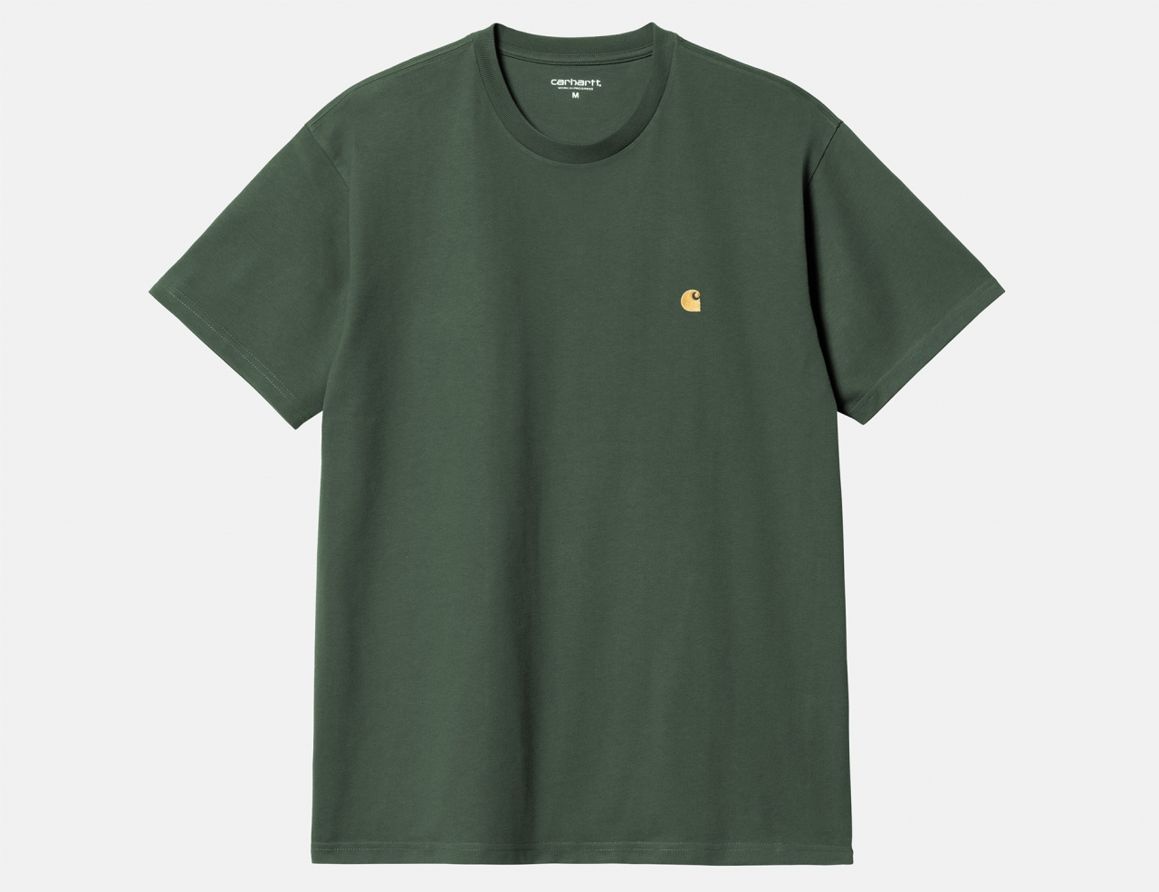 Carhartt WIP Chase T-Shirt - Sycamore Tree / Gold