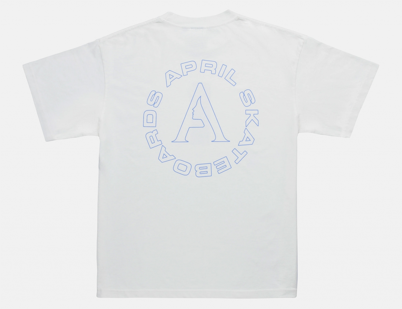 April Skateboards Full Circle T-Shirt - White