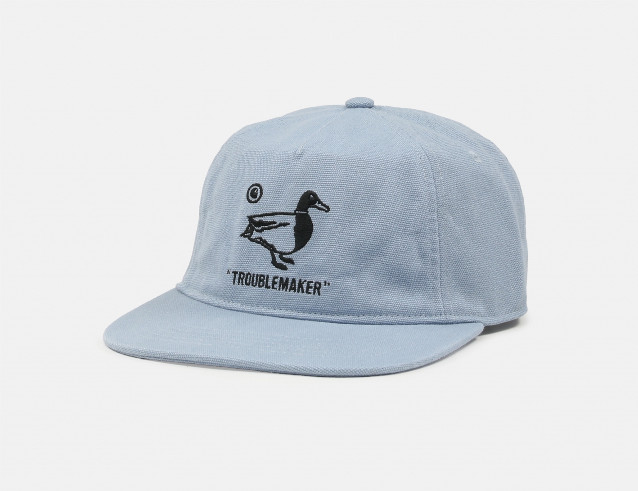 Carhartt WIP Stamp Cap - Misty Sky / Black