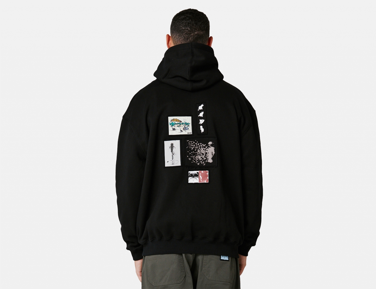 Former Clippings Zip-Hoodie - Black